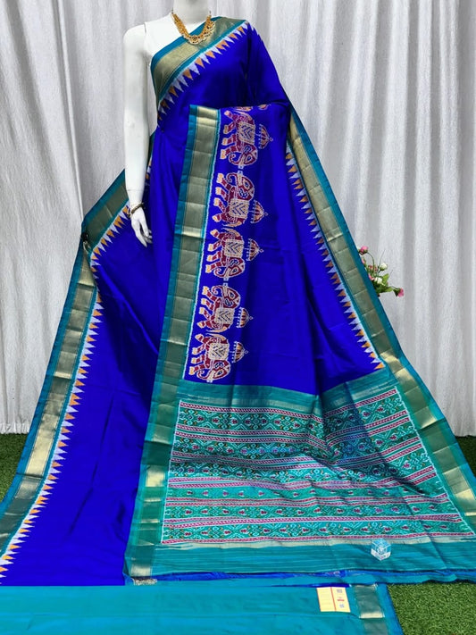 Pochampally Designer And Dolla Silk Fabric Sarees